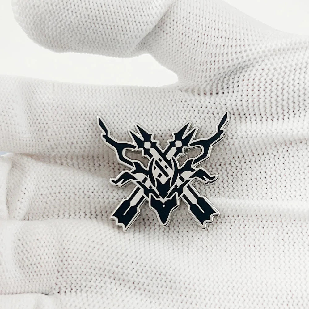 The Hunt Emblem Enamel Pin – Honkai Star Rail Game Badge for Fans & Cosplayers