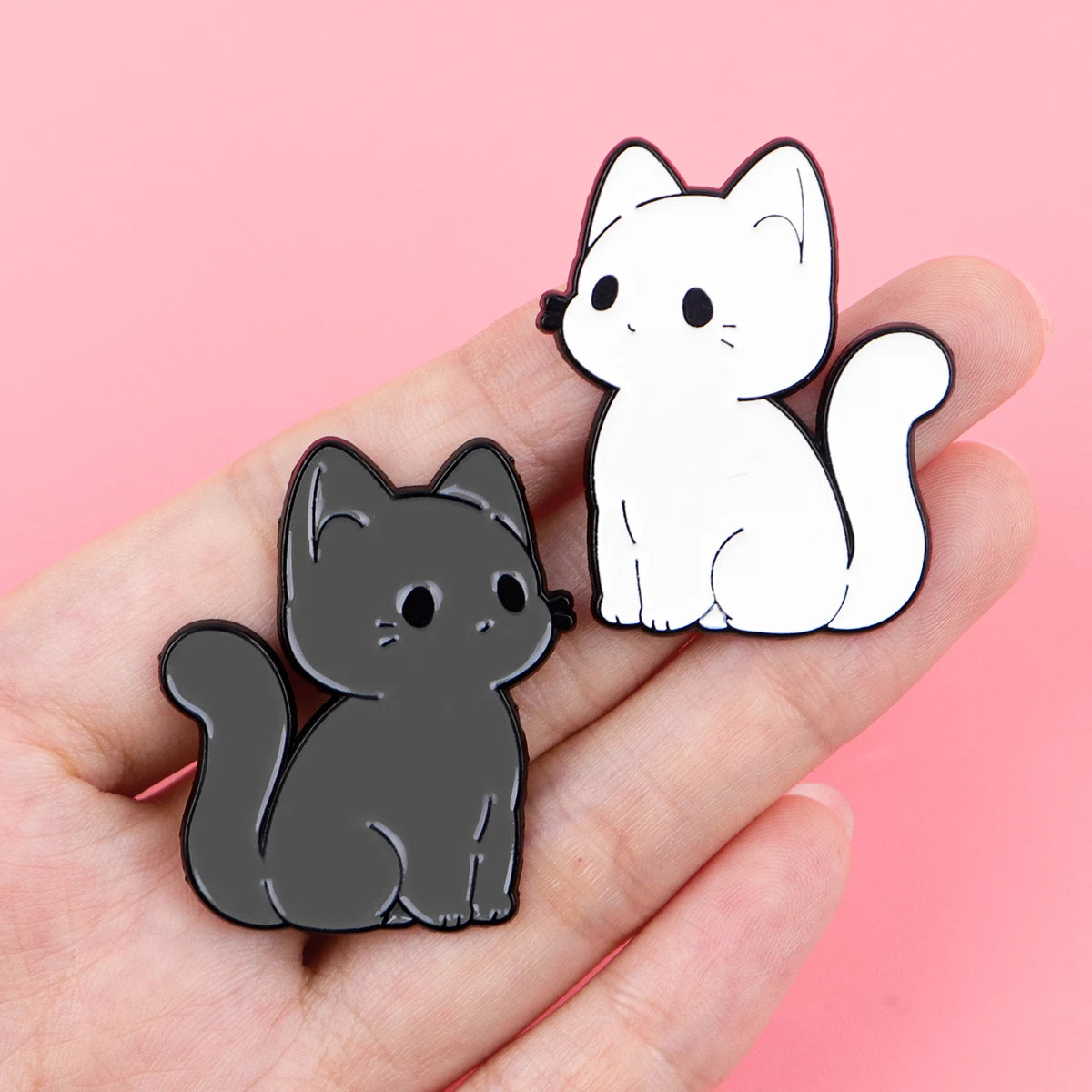Cat Lover Enamel Pin – Fun Gift Jewelry
