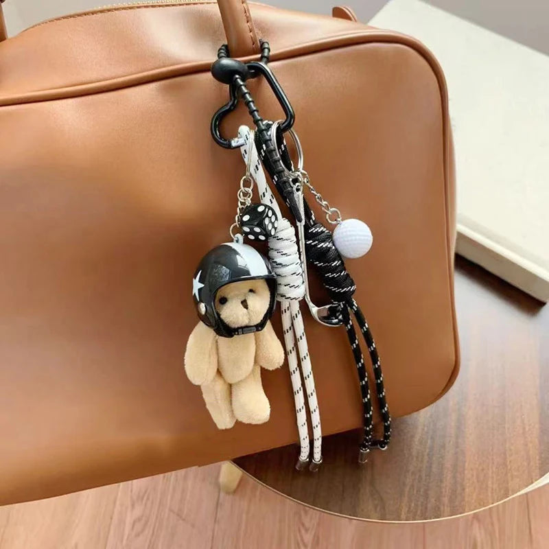 Helmet Bear Pendant