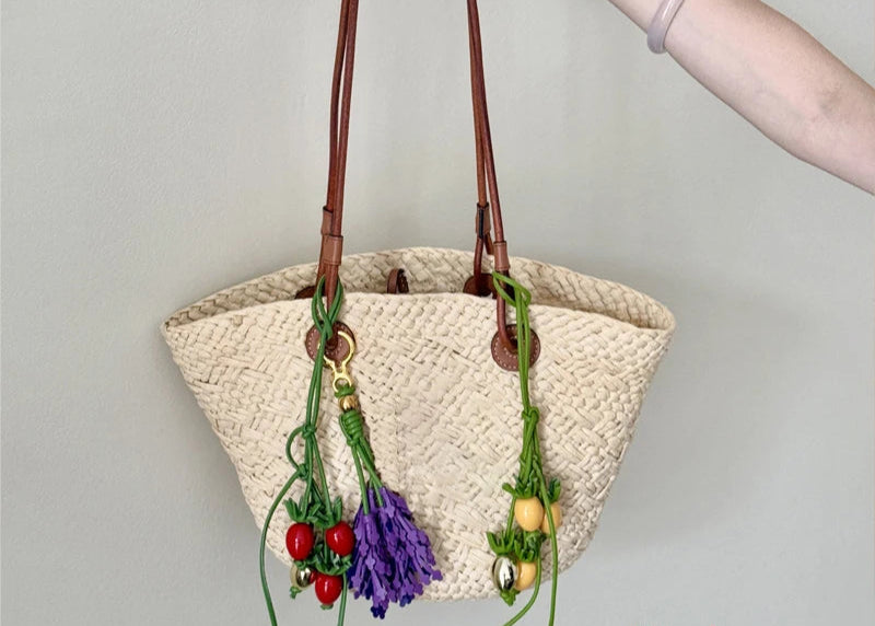 Empower in Lavender – Leather Bag Charm