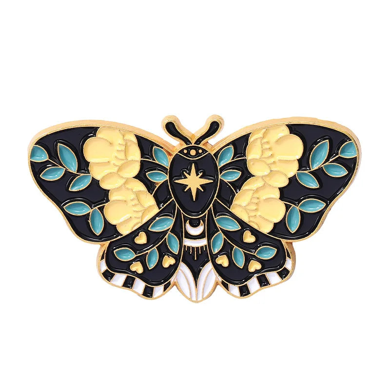 Colorful Butterfly & Dragonfly Badge