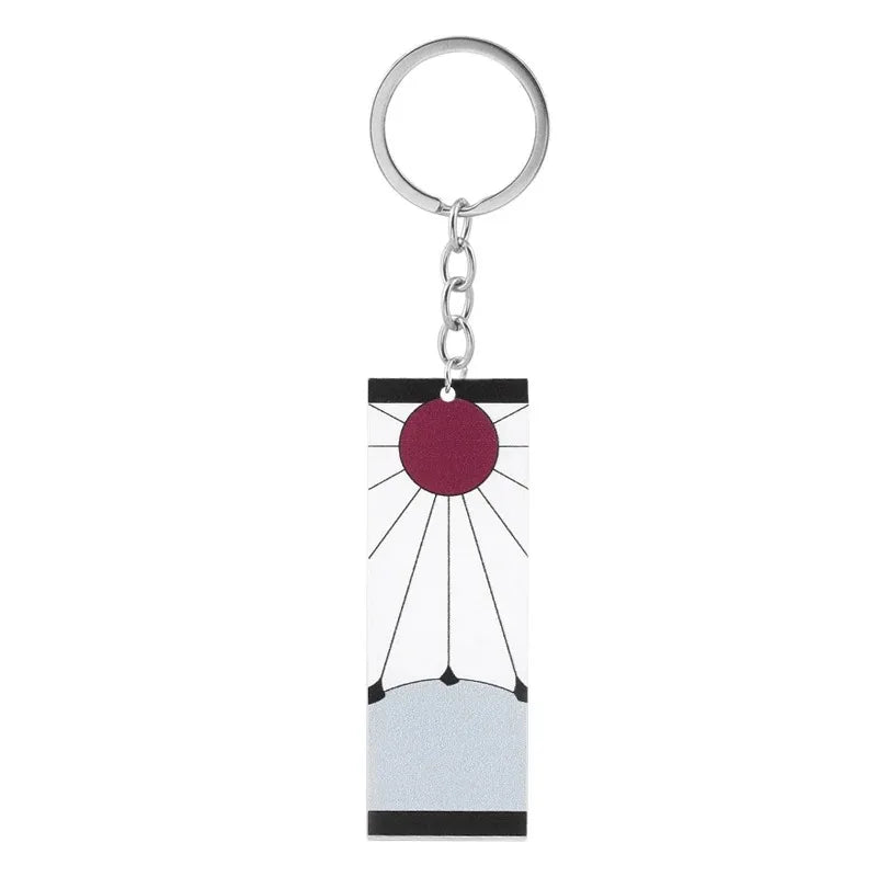Acrylic Tanjiro Keychain Demon Slayer