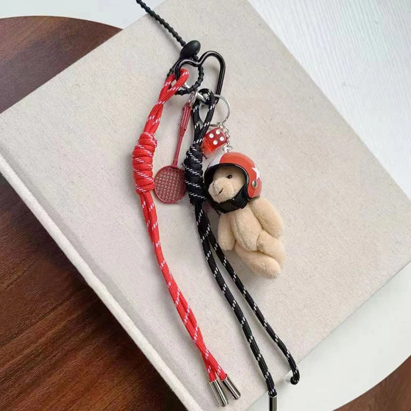 Helmet Bear Pendant