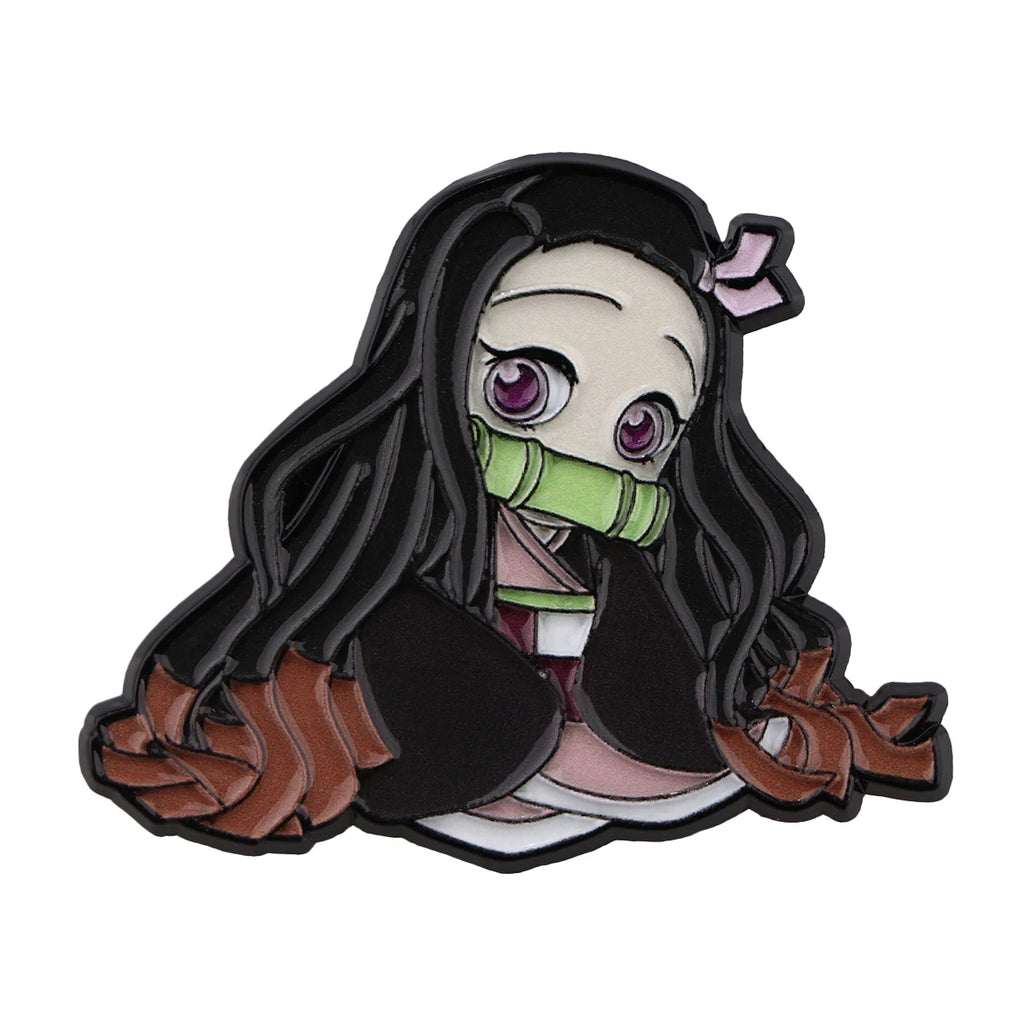 demon slayer brooches