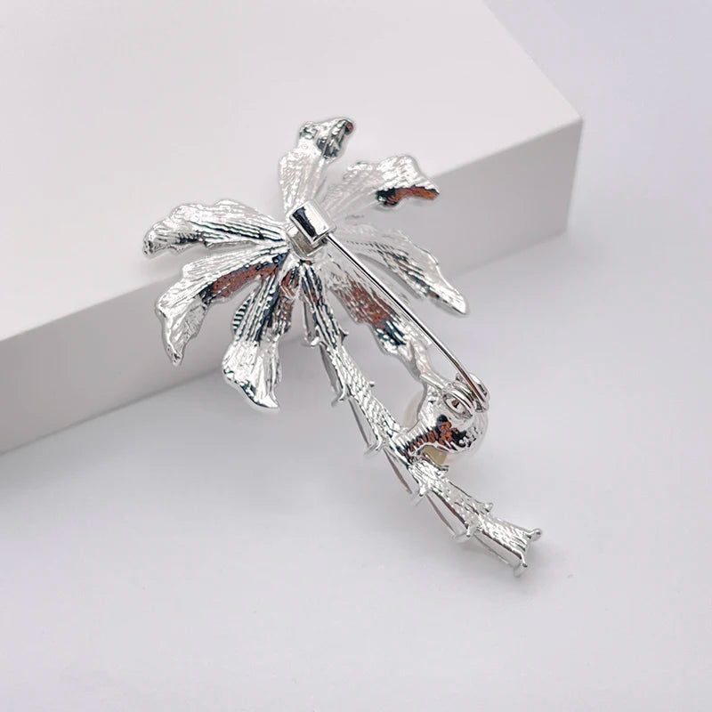 Sparkling Peony Brooch Jewelry