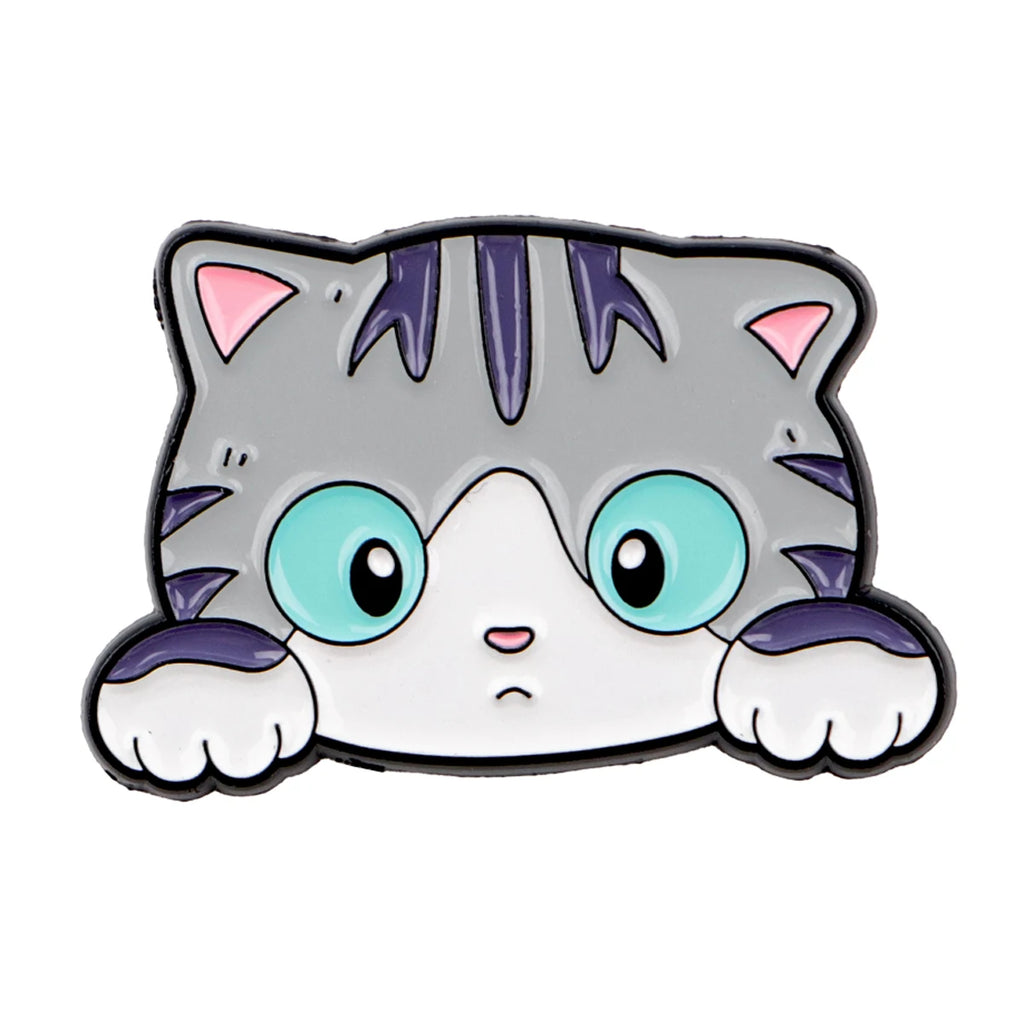 Cat Lover Enamel Pin – Fun Gift Jewelry