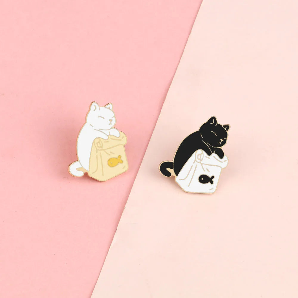 Cat Lover Collection – Cute Enamel Brooches