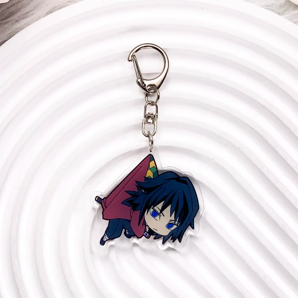Demon Slayer Anime Keychain – Acrylic Character Bag Charm